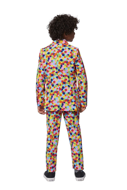 Traje de fiesta confeti niño OppoSuits