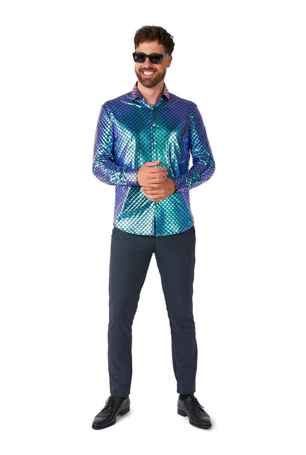 Camisa Disco Sirena Hombre OppoSuits