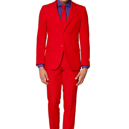 Traje Rojo Hombres <tc>OppoSuits</tc>