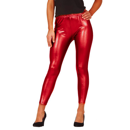 Legging Rojo Metálico 1m