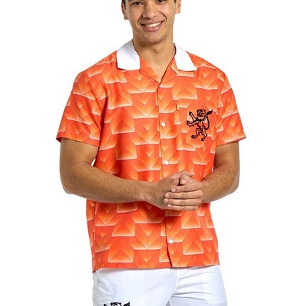 Camiseta de Fútbol Naranja Campeonato de Europa 1988 Oposuits