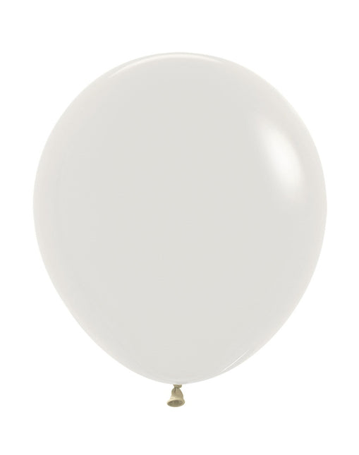 Globos Crema Pastel Crepúsculo 45cm 25pcs