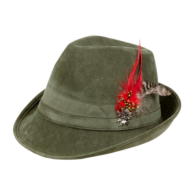 Gorra Oktoberfest Tiroler Verde Oscuro