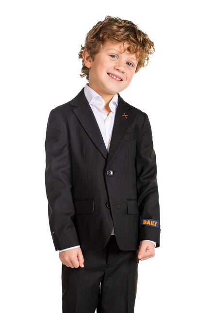 Traje Diario Negro Niño OppoSuits