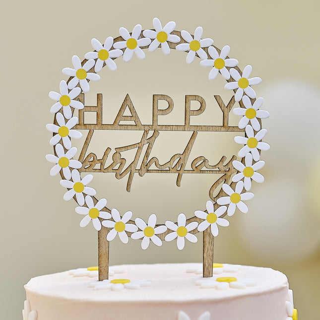 Feliz Cumpleaños Cake topper Margaritas