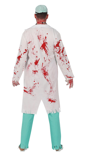 Disfraz de Doctor Zombie Halloween Hombre