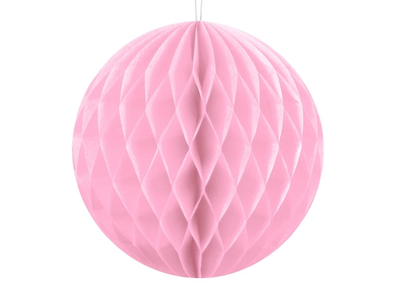 Bola Panal Rosa Claro 10cm