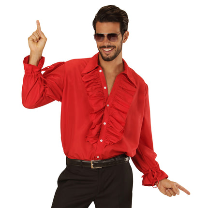 Blusa roja Hombres