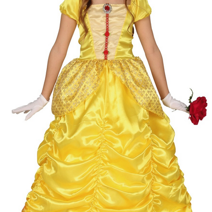 Vestido Princesas Niño Amarillo