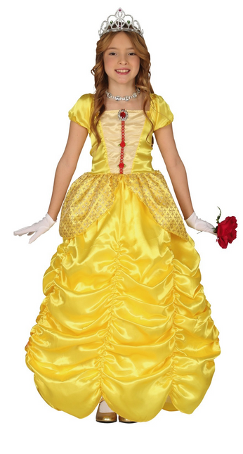 Vestido Princesas Niño Amarillo