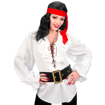 Blusa Blanca Damas Piratas/Renacimiento