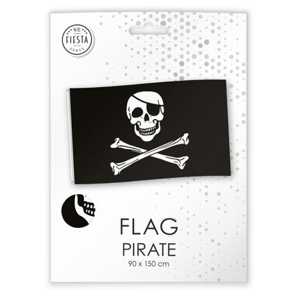 Bandera Negra Piratas 1,5 m