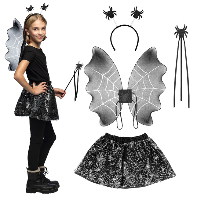 Set Accesorios Halloween Niña 4 piezas