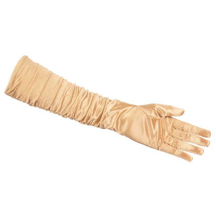 Guantes largos Oro