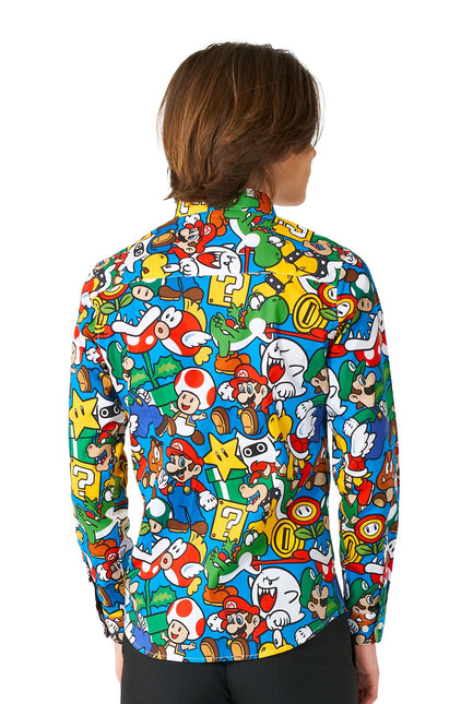 Camiseta Super Mario Niño Adolescente OppoSuits