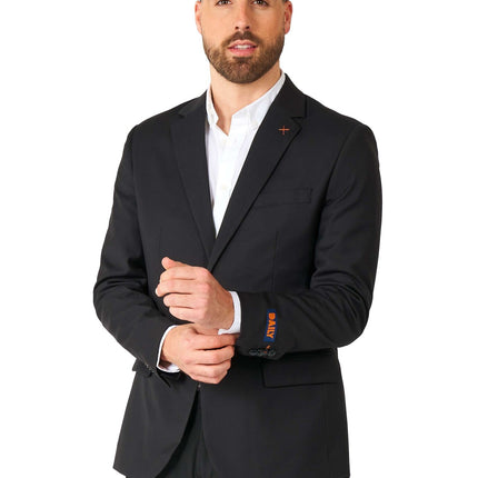 Traje Diario Negro Hombre <tc>OppoSuits</tc>