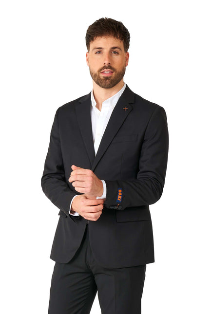 Traje Diario Negro Hombre OppoSuits