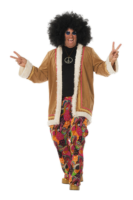 Disfraz de hippie largo