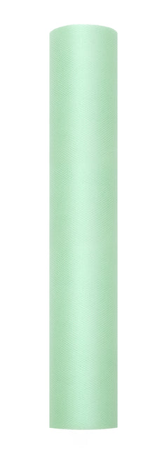 Rollo de Tul verde menta 30cm 9m