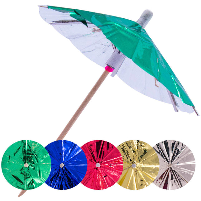 Parasol Palos de cóctel 10cm 15uds.