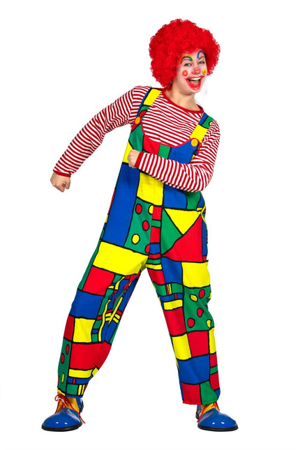 Traje de payaso Mondrian Ladies