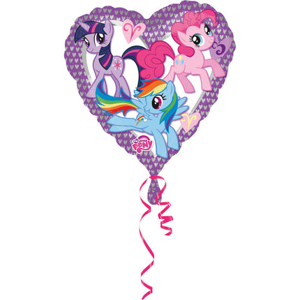 Globo de helio My Little Pony Corazón 43cm vacío