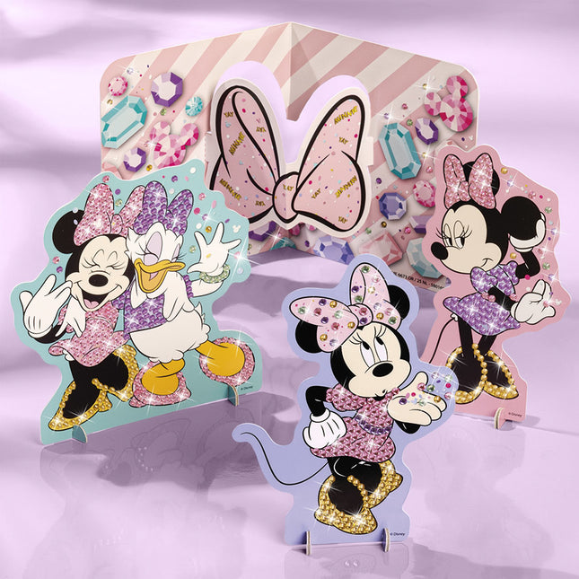 Pintura con diamantes de Minnie Mouse