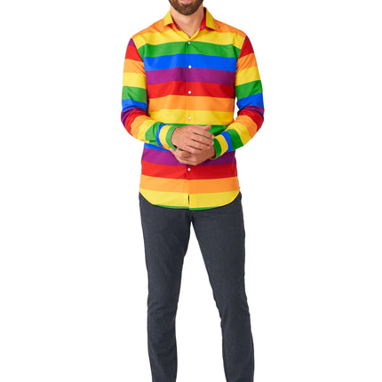 Camisa Arco Iris Hombre <tc>Suitmeister</tc>