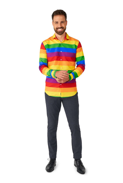 Camisa Arco Iris Hombre Suitmeister