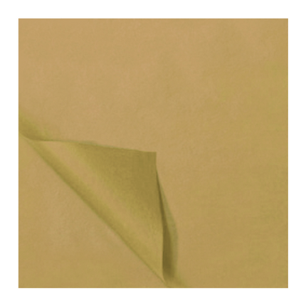 Papel de seda Oro 50x70cm 25uds.