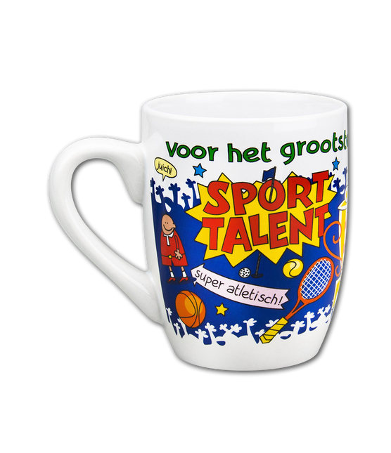 Taza Talento Deportivo 12cm