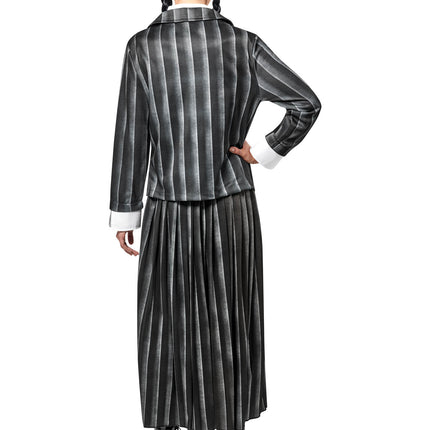 Disfraz de Halloween Miércoles Uniforme Addams