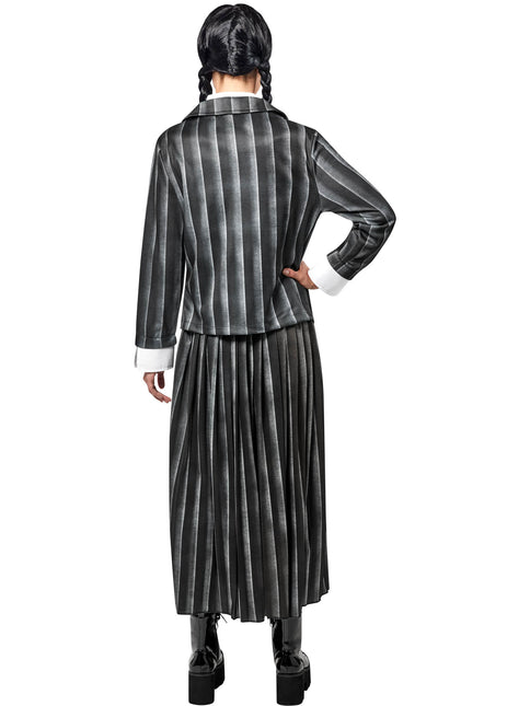 Disfraz de Halloween Miércoles Uniforme Addams