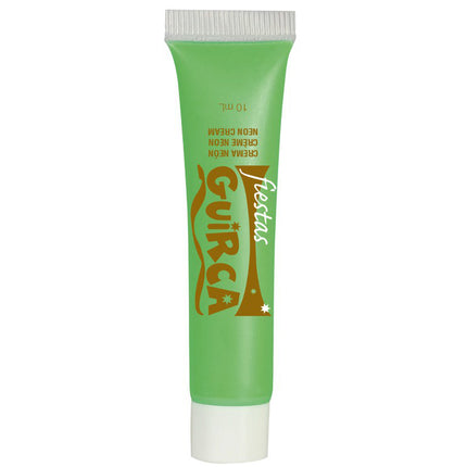 Tubo Maquillaje Verde Neón 10ml