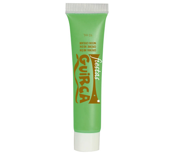 Tubo Maquillaje Verde Neón 10ml