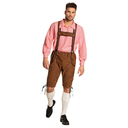 Lederhosen Marrón y Blusa