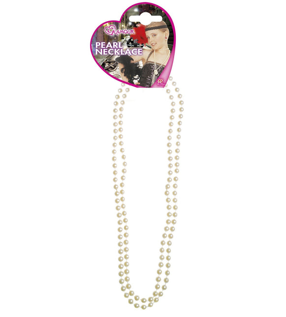 Collar Blanco Perlas 57cm