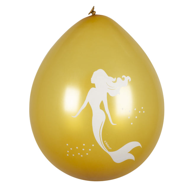 Globos Sirena 25cm 6pcs