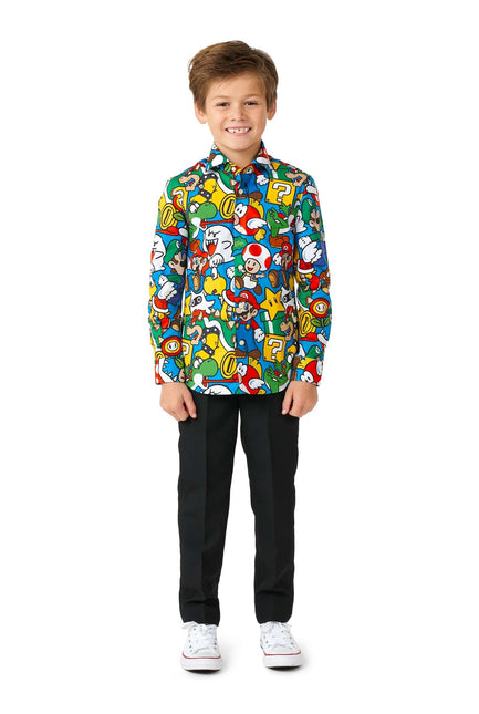 Camiseta Super Mario Niño OppoSuits