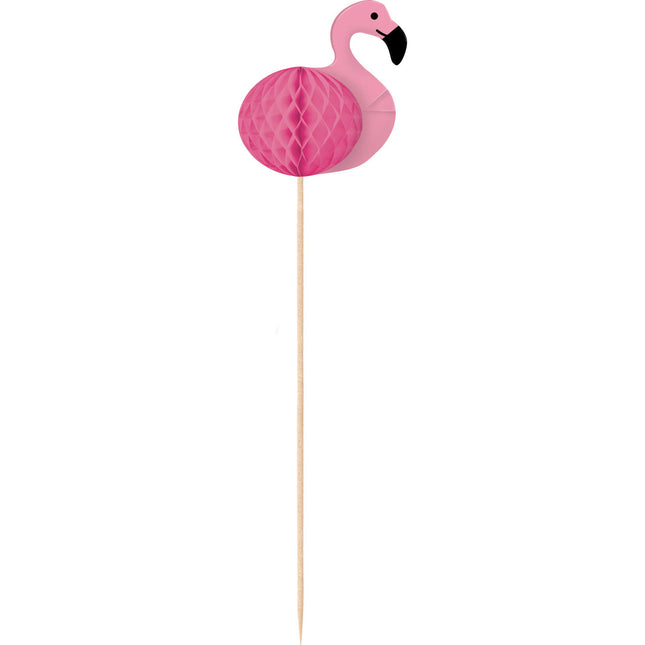 Palillos de cóctel Flamingo 19cm 10pcs