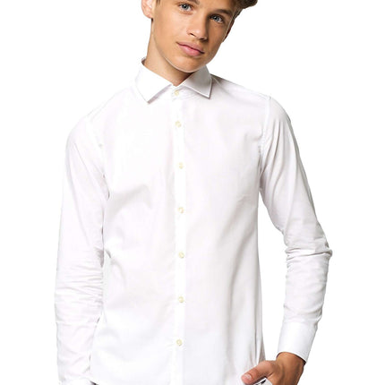 Camisa Blanca Chico Adolescente OppoSuits