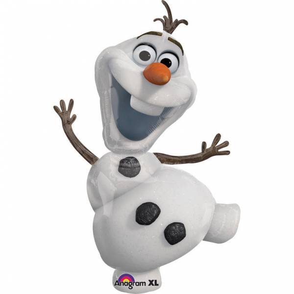 Globo de helio Frozen Olaf XL 1,04 m vacío