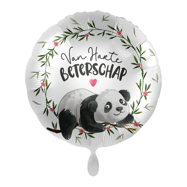 Globo de Helio Panda Feliz Cumpleaños Vacío