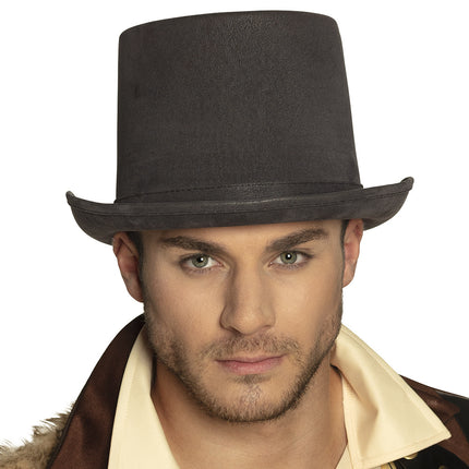 Sombrero Steamtopper Gris