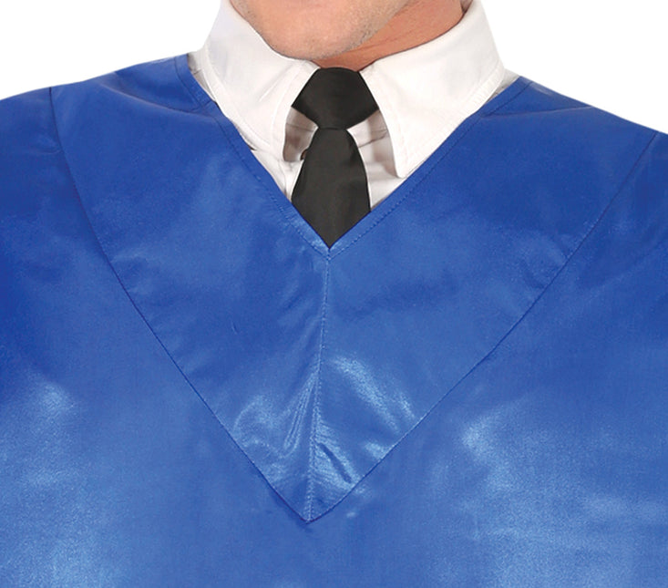 Bata de Graduación Azul Hombres