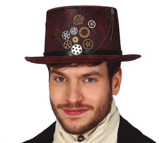 Sombrero Steampunk Piel sintética