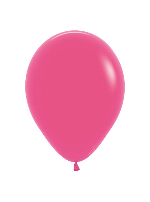 Globos Fucsia 23cm 50pcs