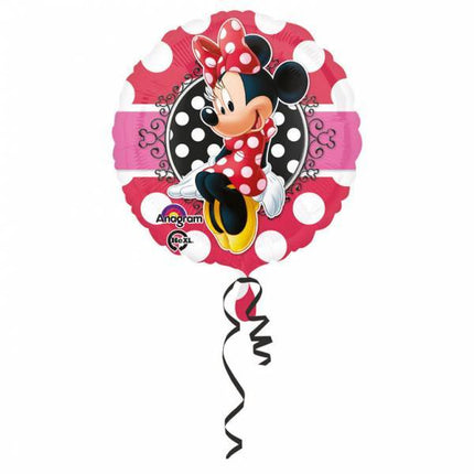 Globo de Helio Minnie Mouse Deluxe 43cm vacío