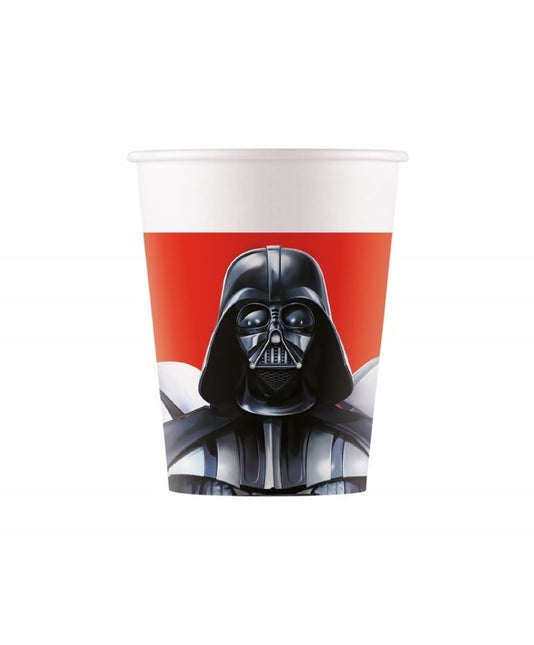 Vasos Star Wars 200ml 8uds.