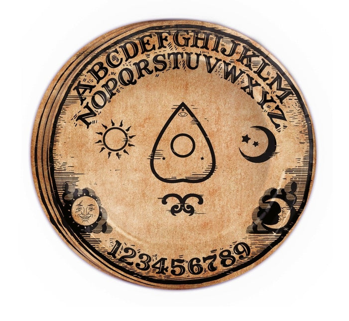 Halloween Platos Ouija 23cm 8pcs